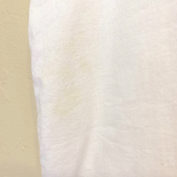 GAP Vintage Throwback White Eyelet Lace Crochet Sleeveless Blouse Boho Tank Top - Picture 6 of 6